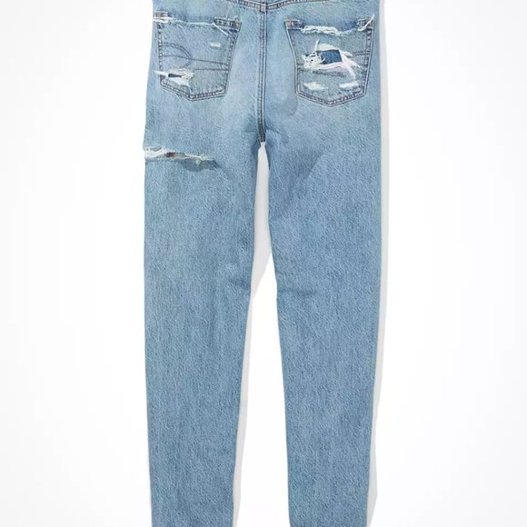 AE Relaxed Mom Jean Daylight Destroy - Picture 4 of 5